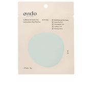 ONDO BEAUTY 36.5 CAFFEINE & GREEN TEA antioxidant eye patches 2 u