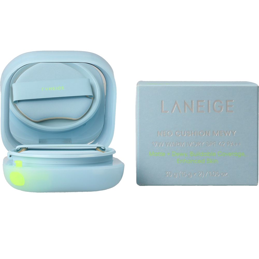 LANEIGE NEO CUSHION MEWY makeup #17W-Warm Ivory 15 gr