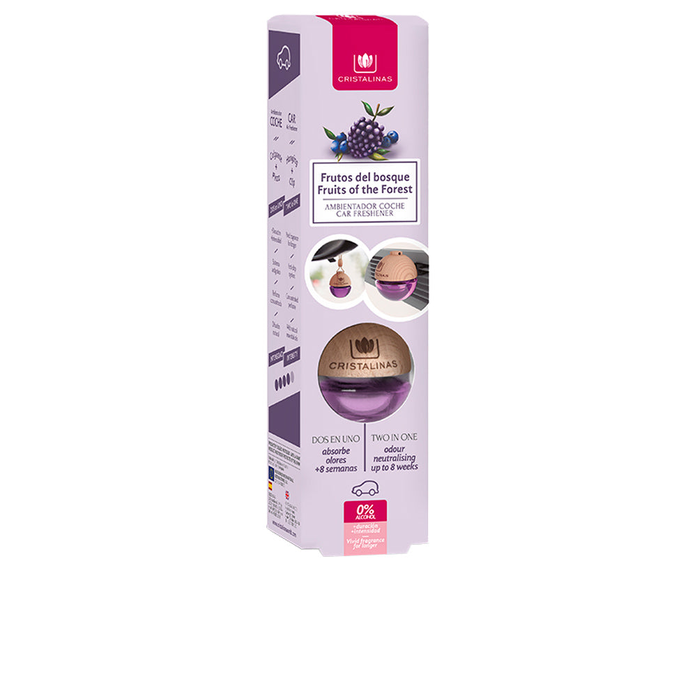 CRISTALINAS CAR air freshener 0% #berries 6 ml