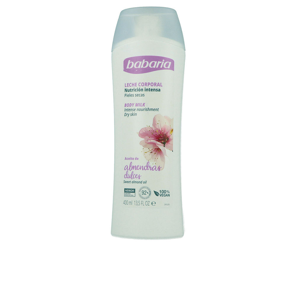 BABARIA ALMOND OIL body milk dry skin 400 ml