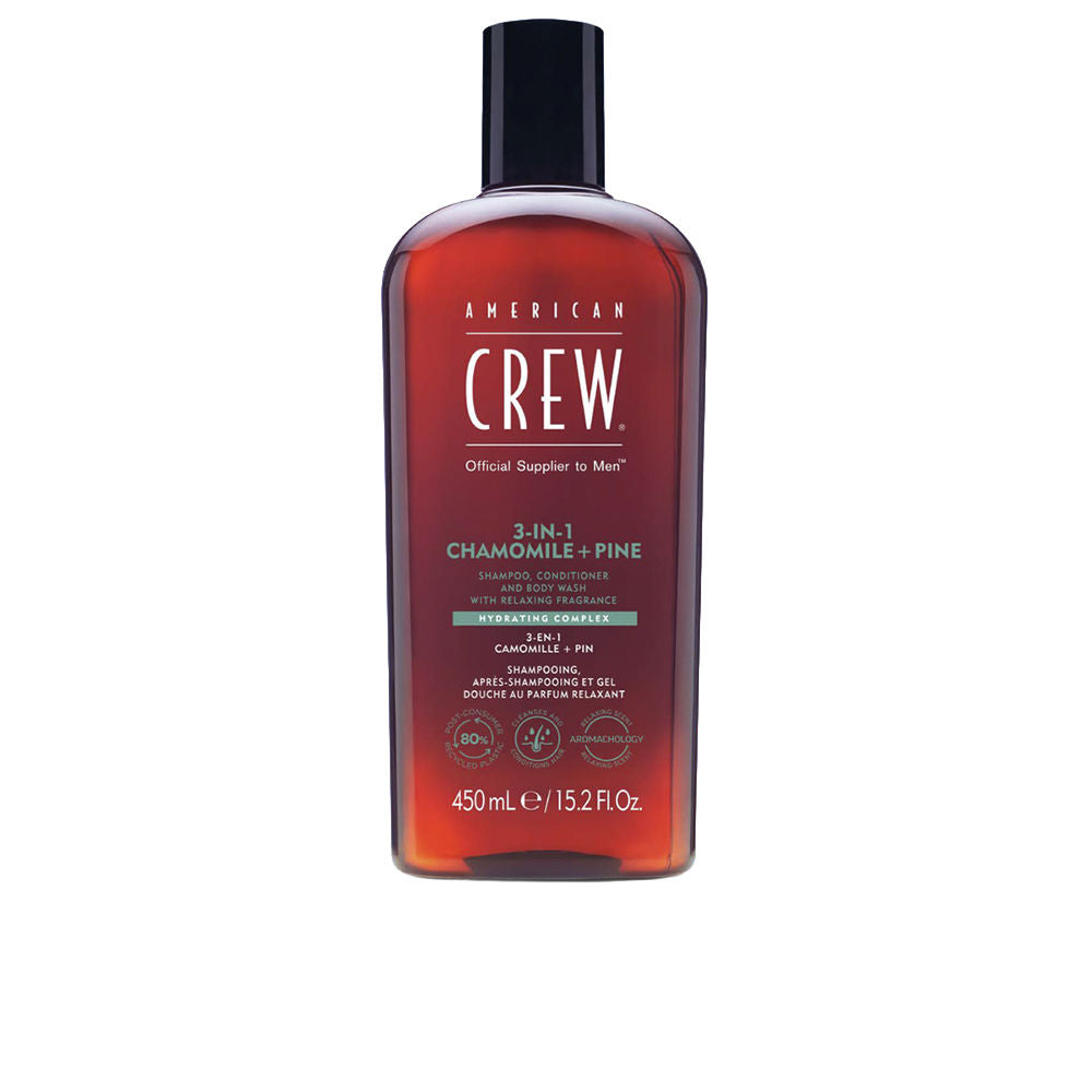 AMERICAN CREW 3-IN-1 CHAMOMILE + PINE shampoo 450 ml