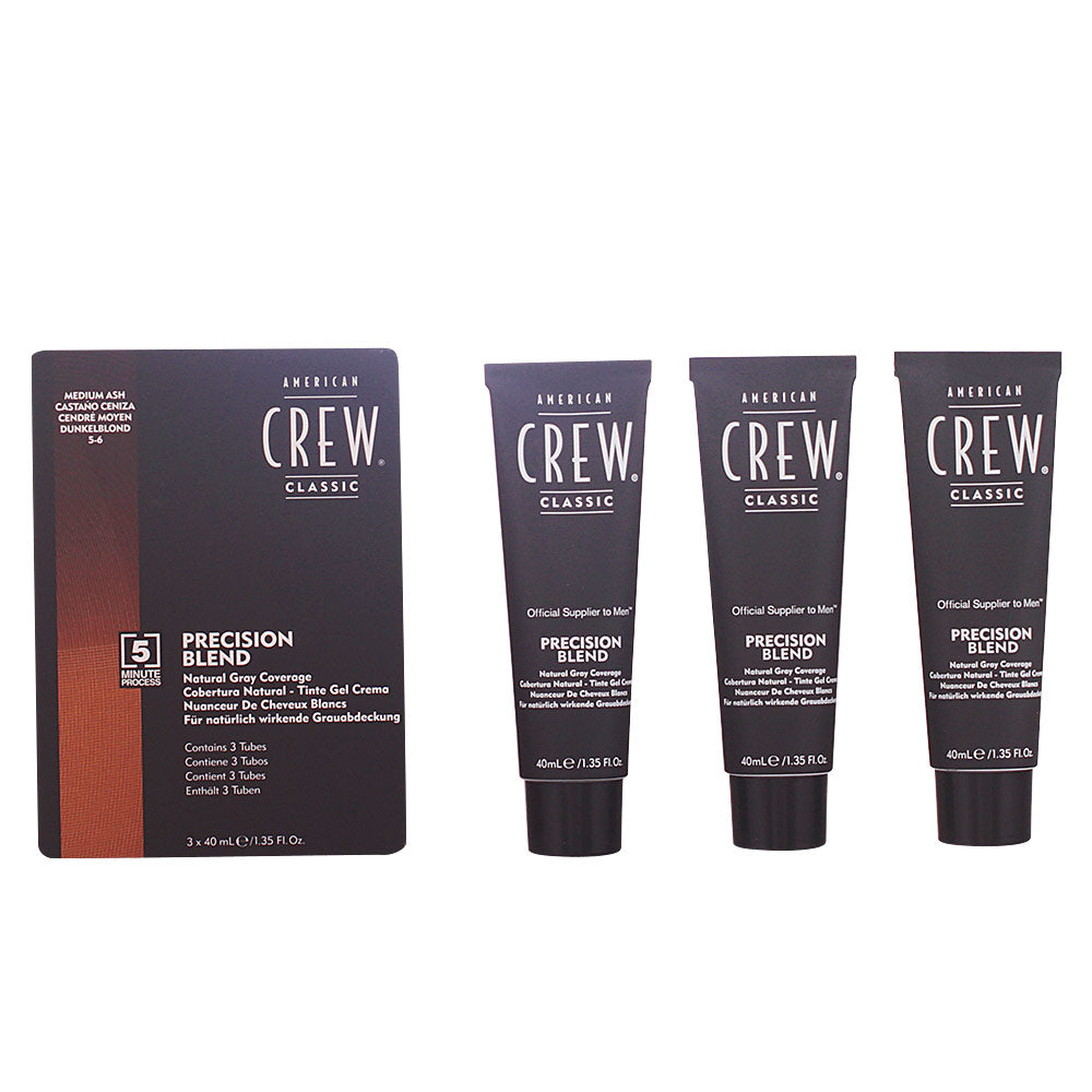 AMERICAN CREW PRECISION BLEND set #5-6 medium ash 