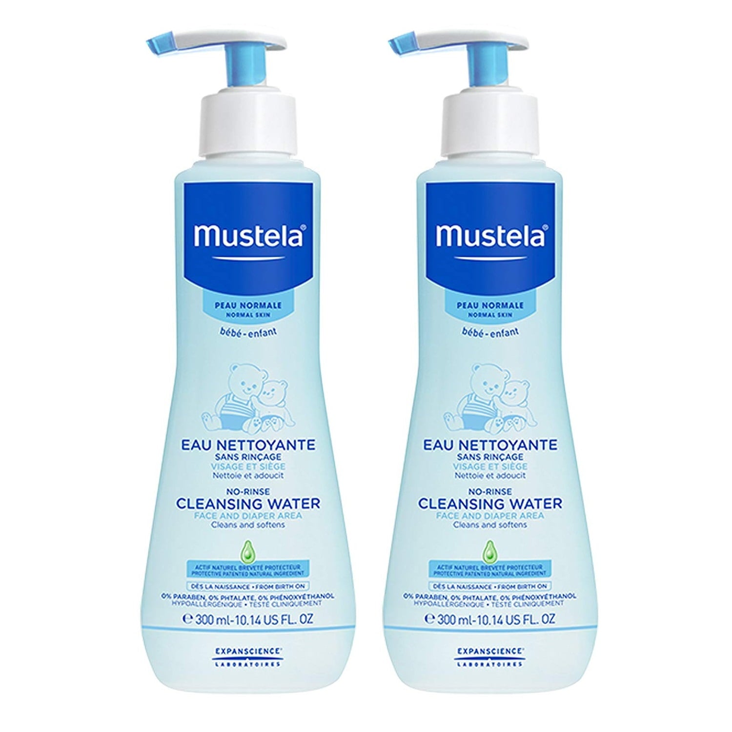 MUSTELA BABY-CHILD cleansing water without rinsing 300 ml