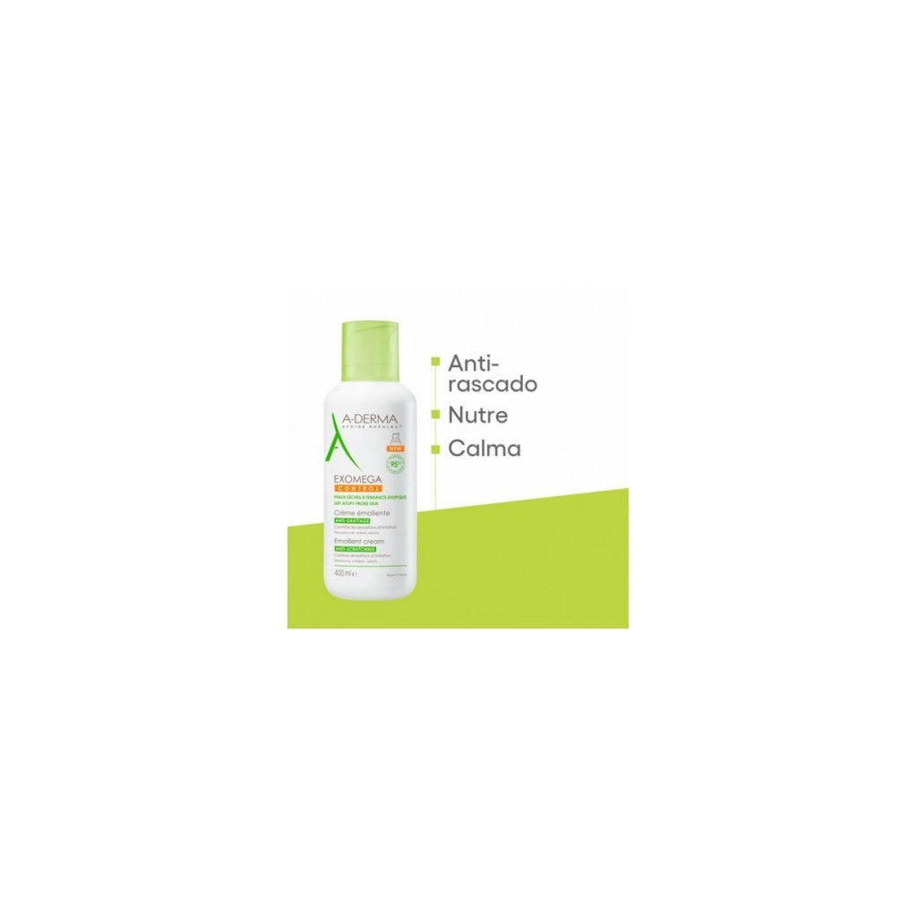 A-DERMA EXOMEGA CONTROL emollient cream 400 ml