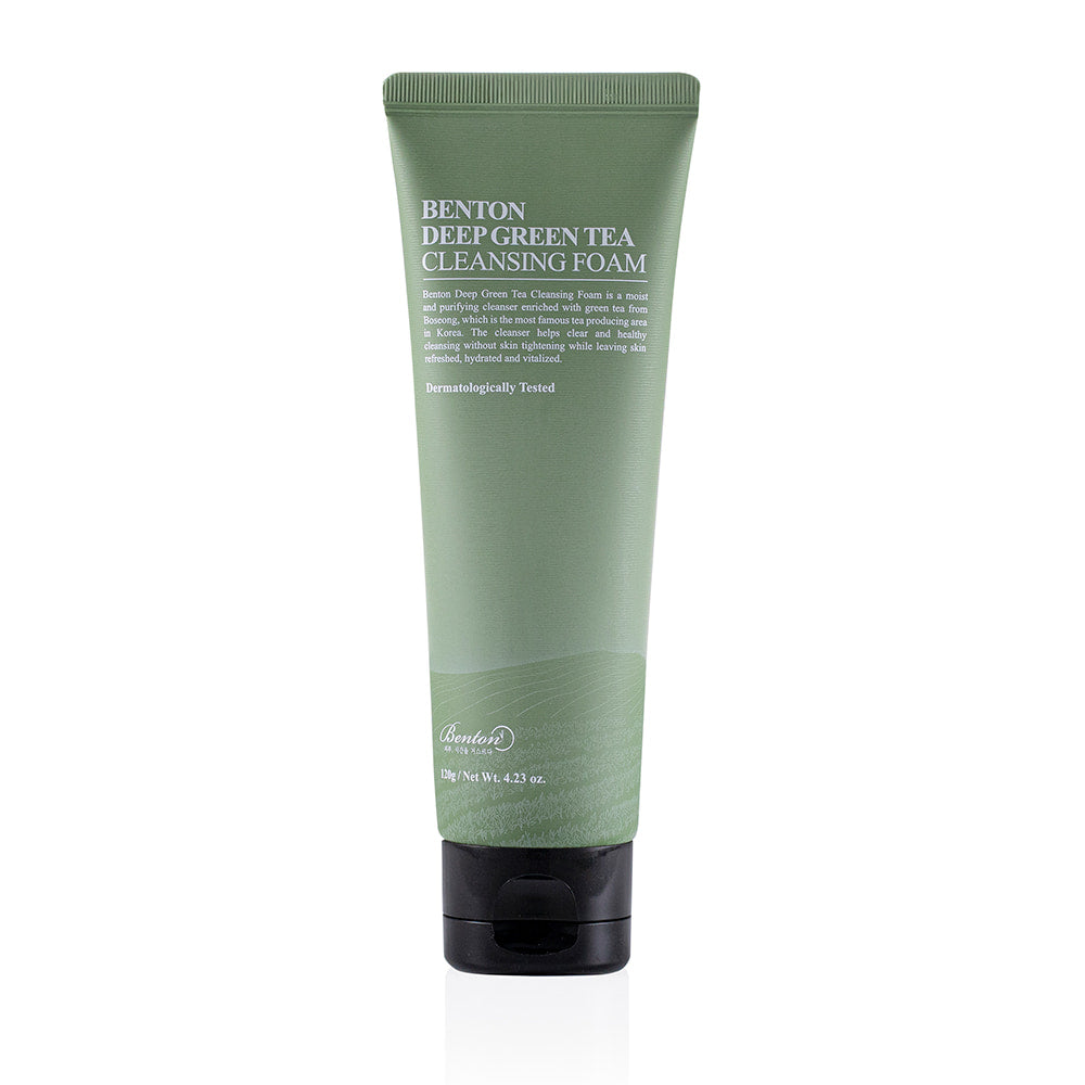 BENTON DEEP GREEN TEA Mousse nettoyante 120 g