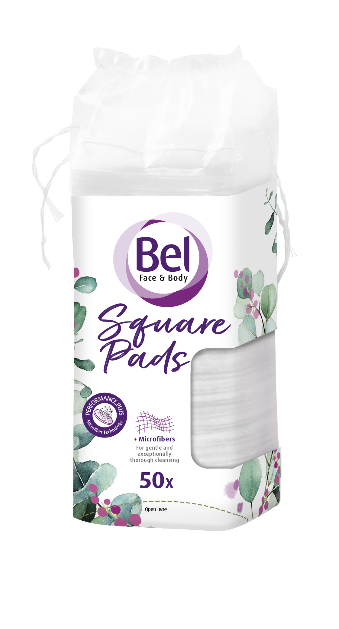 BEL PREMIUM dischetti quadrati 50 pz