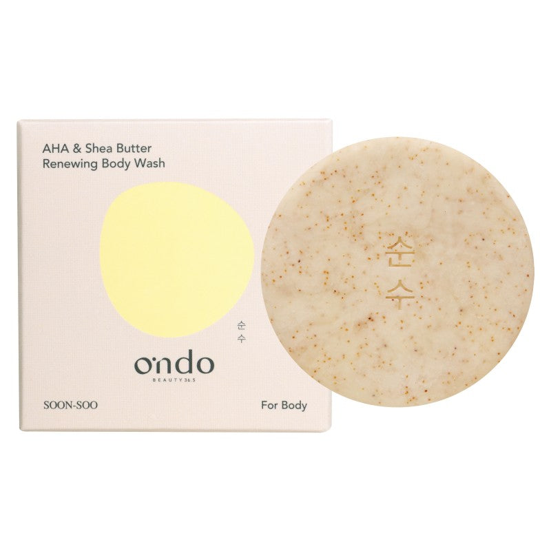 ONDO BEAUTY 36.5 Detergente corpo rinnovatore AHA e burro di Karité 70 gr