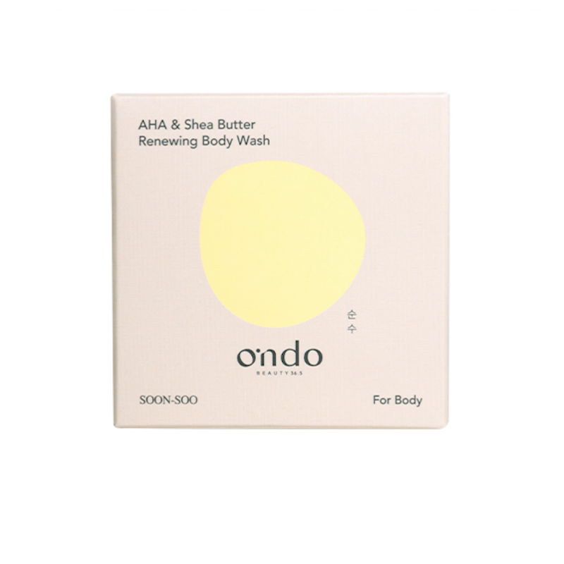 ONDO BEAUTY 36.5 Detergente corpo rinnovatore AHA e burro di Karité 70 gr