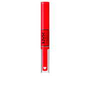 NYX PROFESSIONAL MAKE UP SHINE LOUD pro pigment lip shine #rebel in red