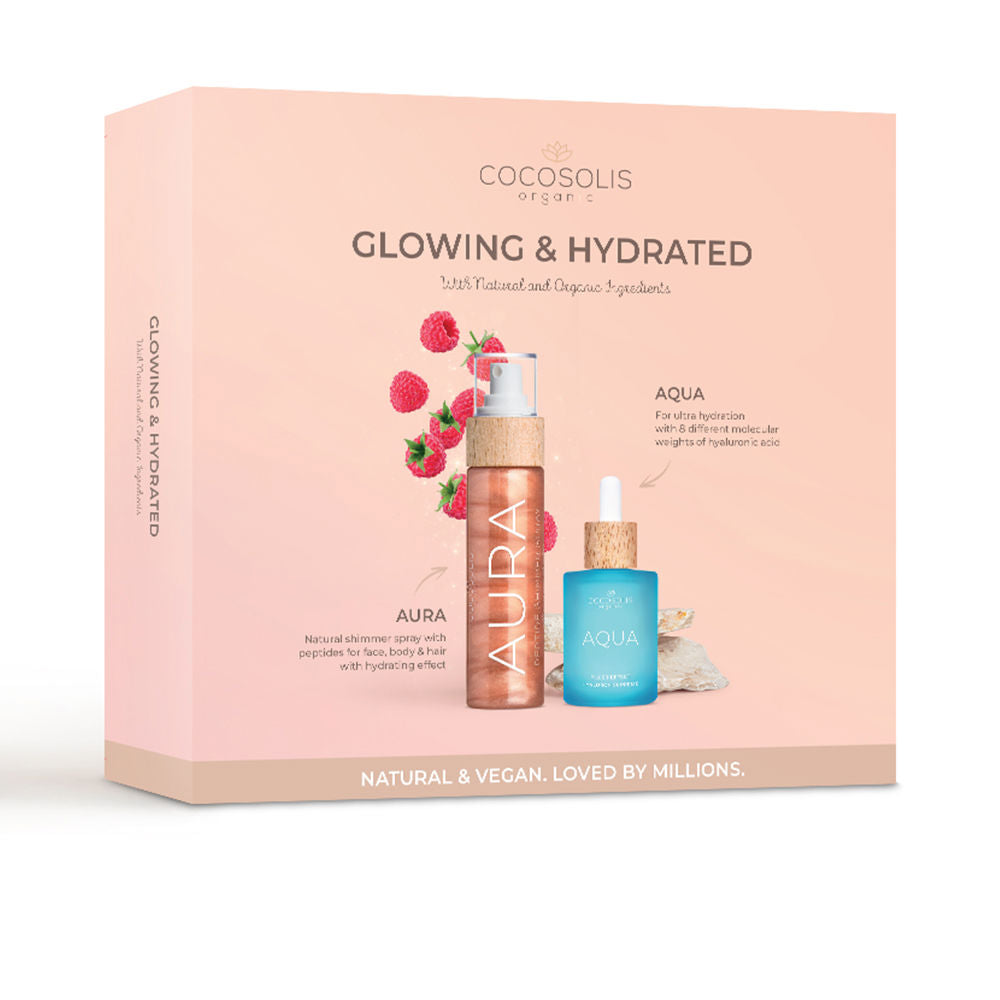 COCOSOLIS GLOWING &amp; HYDRATED CASE 2 pcs
