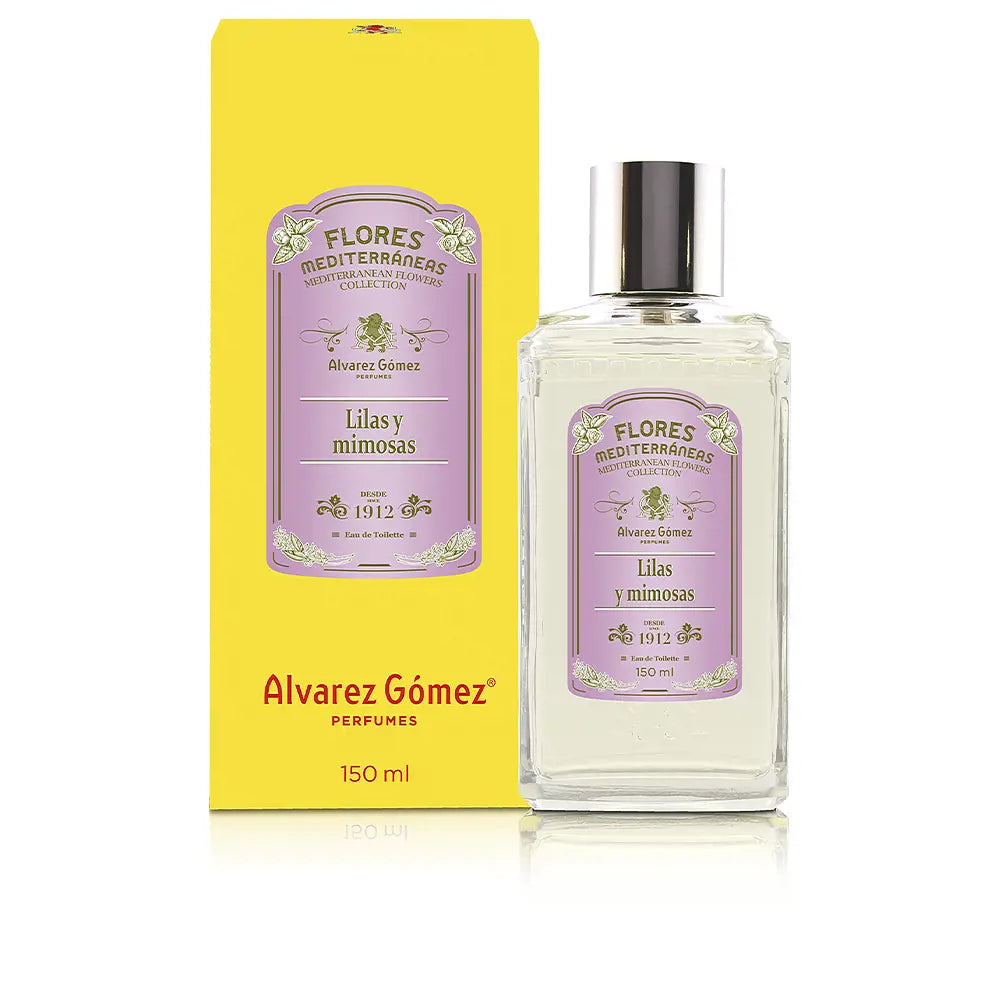 ALVAREZ GOMEZ FIORI DEL MEDITERRANEO lillà e mimose eau de toilette spray 150 ml