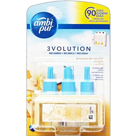 AMBI PUR 3VOLUTION ambientador recambio #vainilla harmony 20 ml