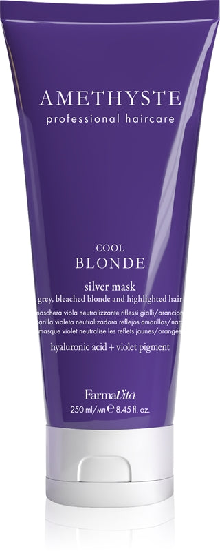 FARMAVITA AMETHYSTE COOL BLONDE maschera silver 250 ml