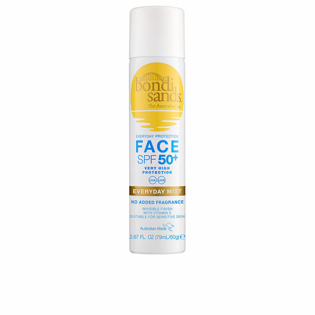 BONDI SANDS FACE SPF50+ bruma facial sin perfume 79 ml
