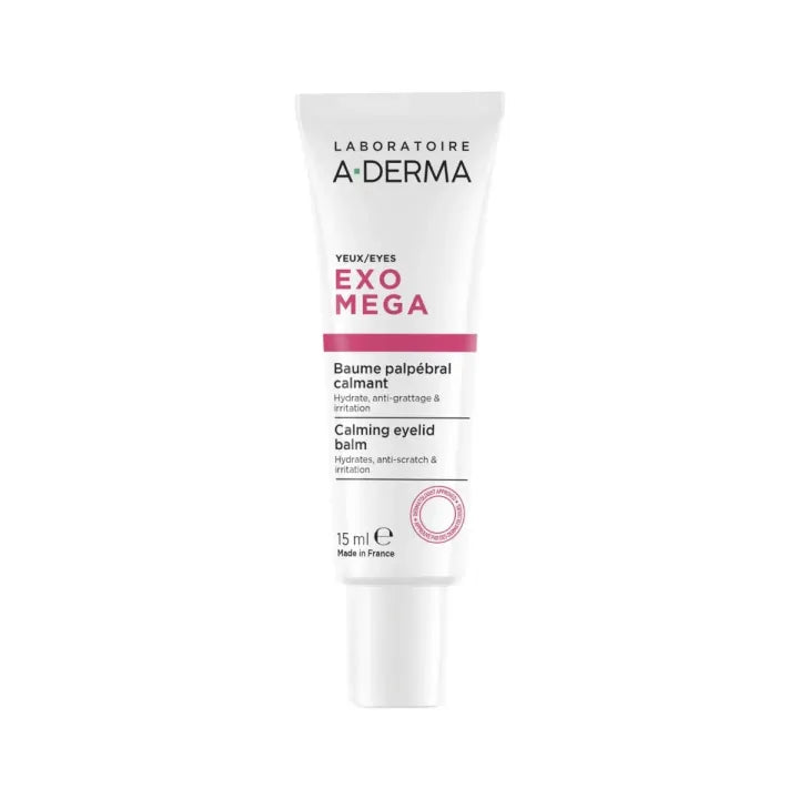 A-DERMA EXOMEGA soothing eyelid balm 15 ml