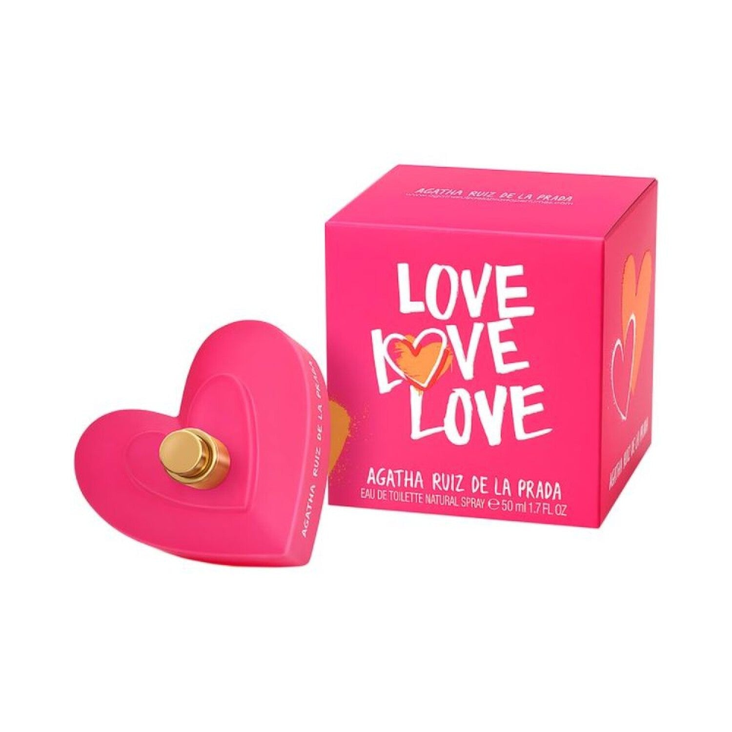 AGATHA RUIZ DE LA PRADA LOVE LOVE LOVE eau de toilette vaporisateur 50 ml