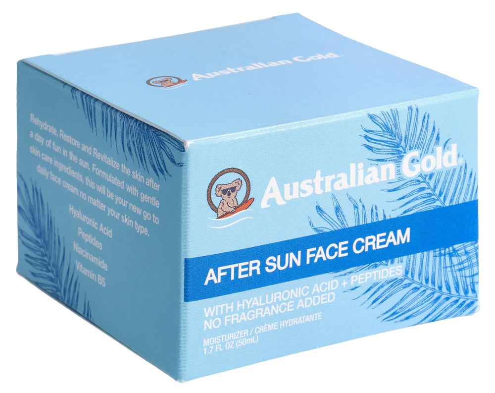 AUSTRALIAN GOLD AFTER SUN MOISTURIZER face cream 50 ml