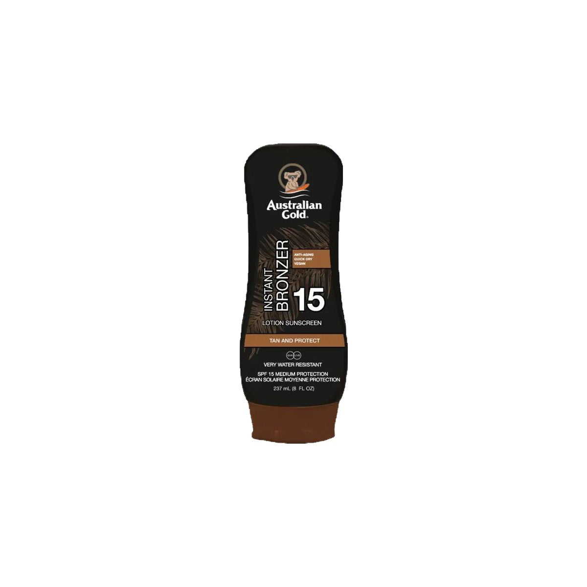 AUSTRALIAN GOLD SUNSCREEN SPF30 lotion with bronzer 237 ml