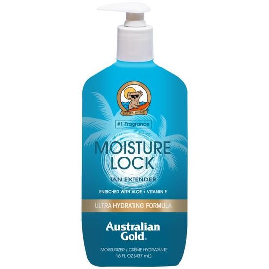 AUSTRALIAN GOLD MOISTURE LOCK tan extender 473 ml