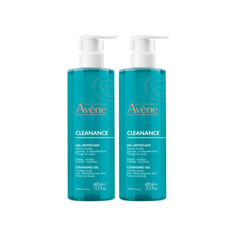 AVÈNE CLEANANCE gel nettoyant lot de 2 x 400 ml