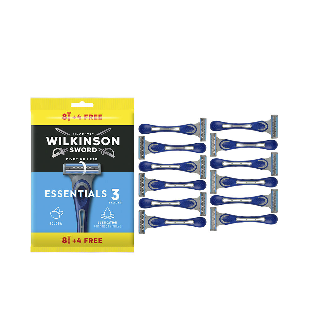 WILKINSON ESSENTIALS 3 disposable razors 12 units