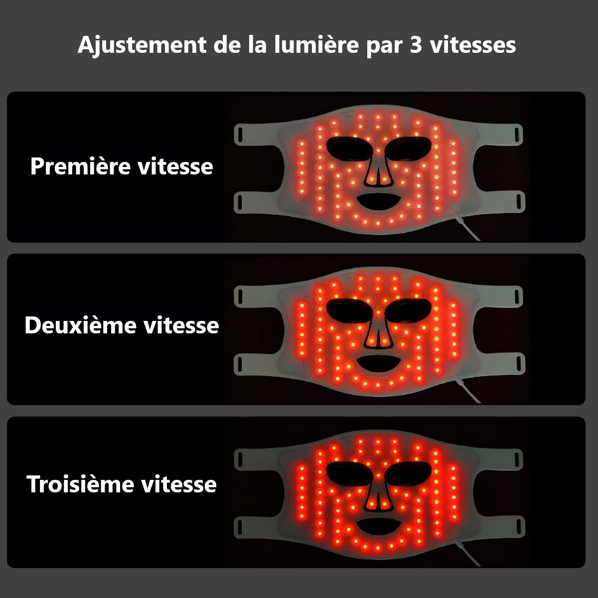PALOMA BEAUTIES 4 COLOR PHOTOTHERAPY LED facial mask 1 unit