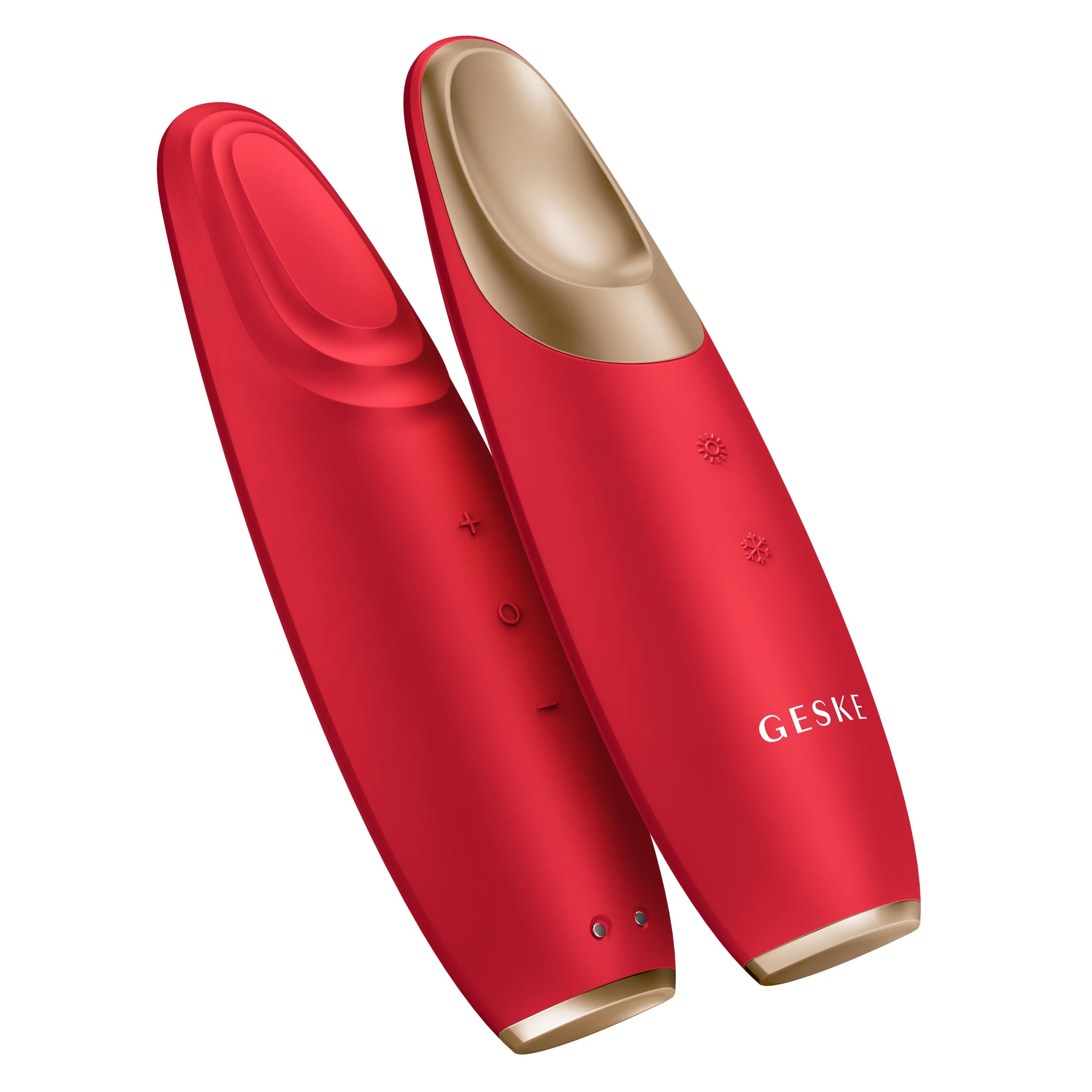 GESKE SMART APP GUIDED 6-in-1 Warm &amp; Cool Eye Energizer #Red 1 unit