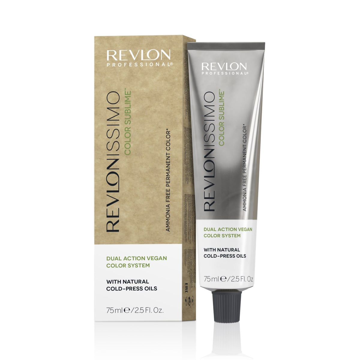 REVLON COLOR SUBLIME creme gel color ammonia free #1-black