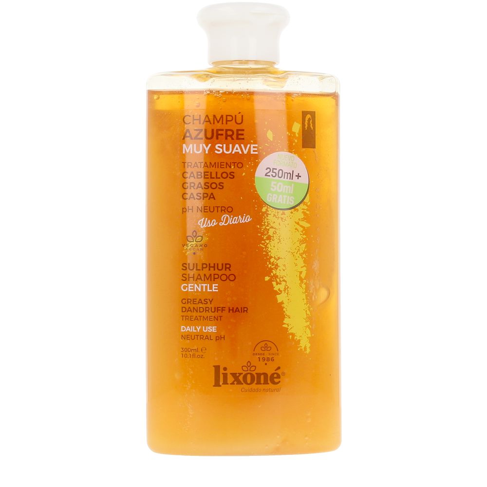 LIXONE AZUFRE anti-grease anti-dandruff vegan shampoo 300 ml