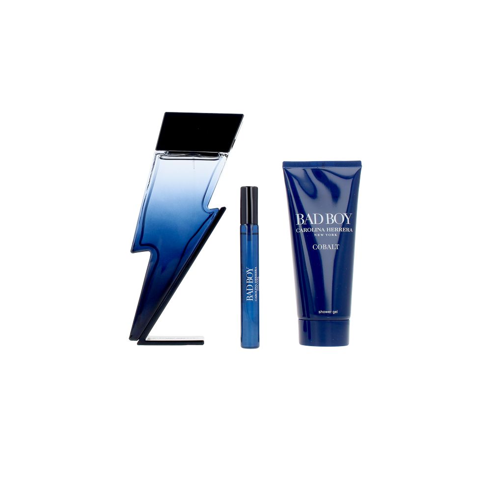 CAROLINA HERRERA BAD BOY COBALT CASE 3 pcs