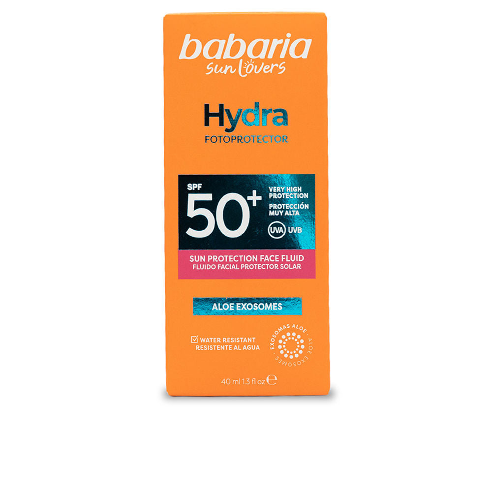 BABARIA SUN LOVERS HYDRA facial solar fluid SPF50+ 40 ml