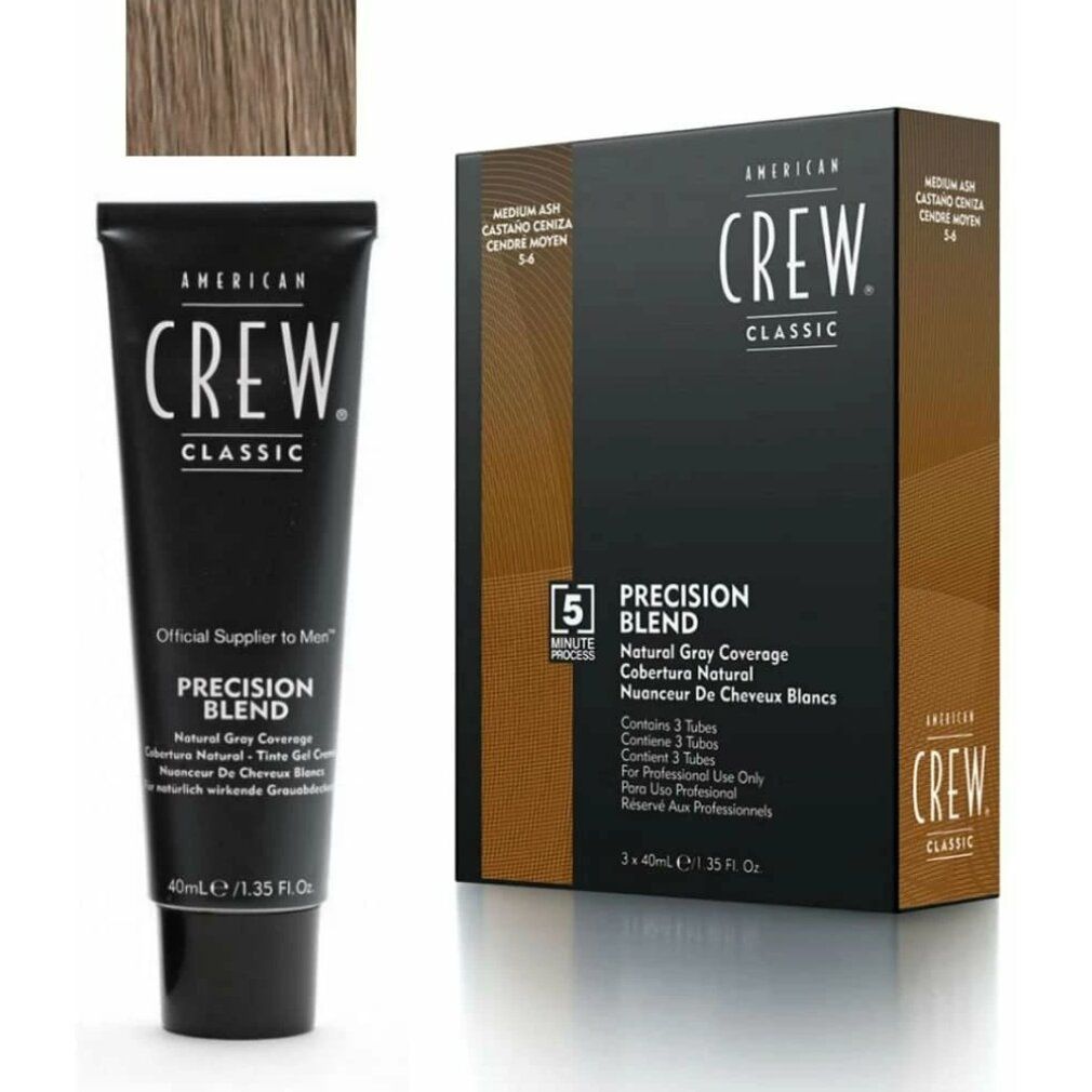 AMERICAN CREW PRECISION BLEND set #5-6 medium ash
