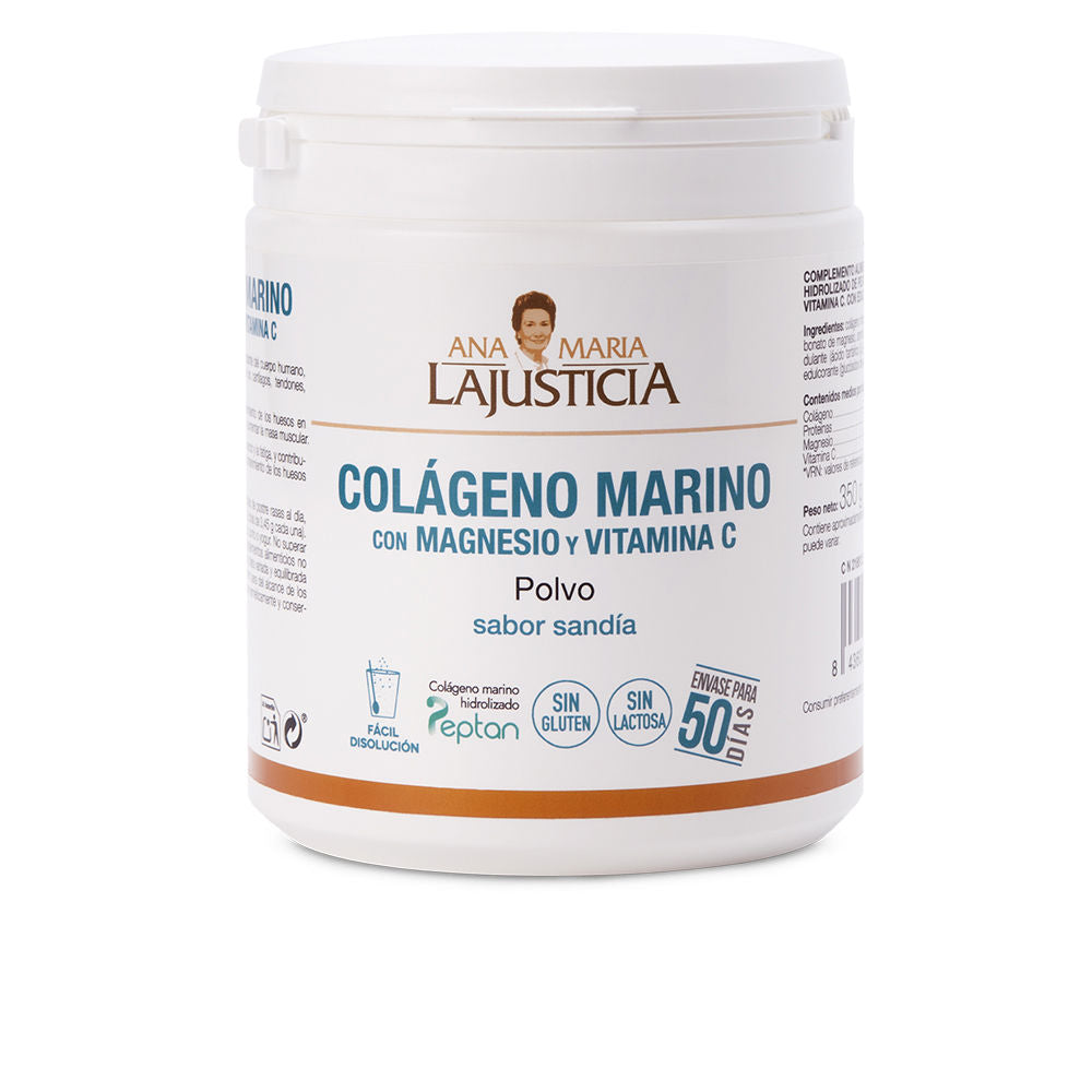 ANA MARIA LAJUSTICIA Marine collagen with magnesium and vitamin C, watermelon flavor, powder 135 g