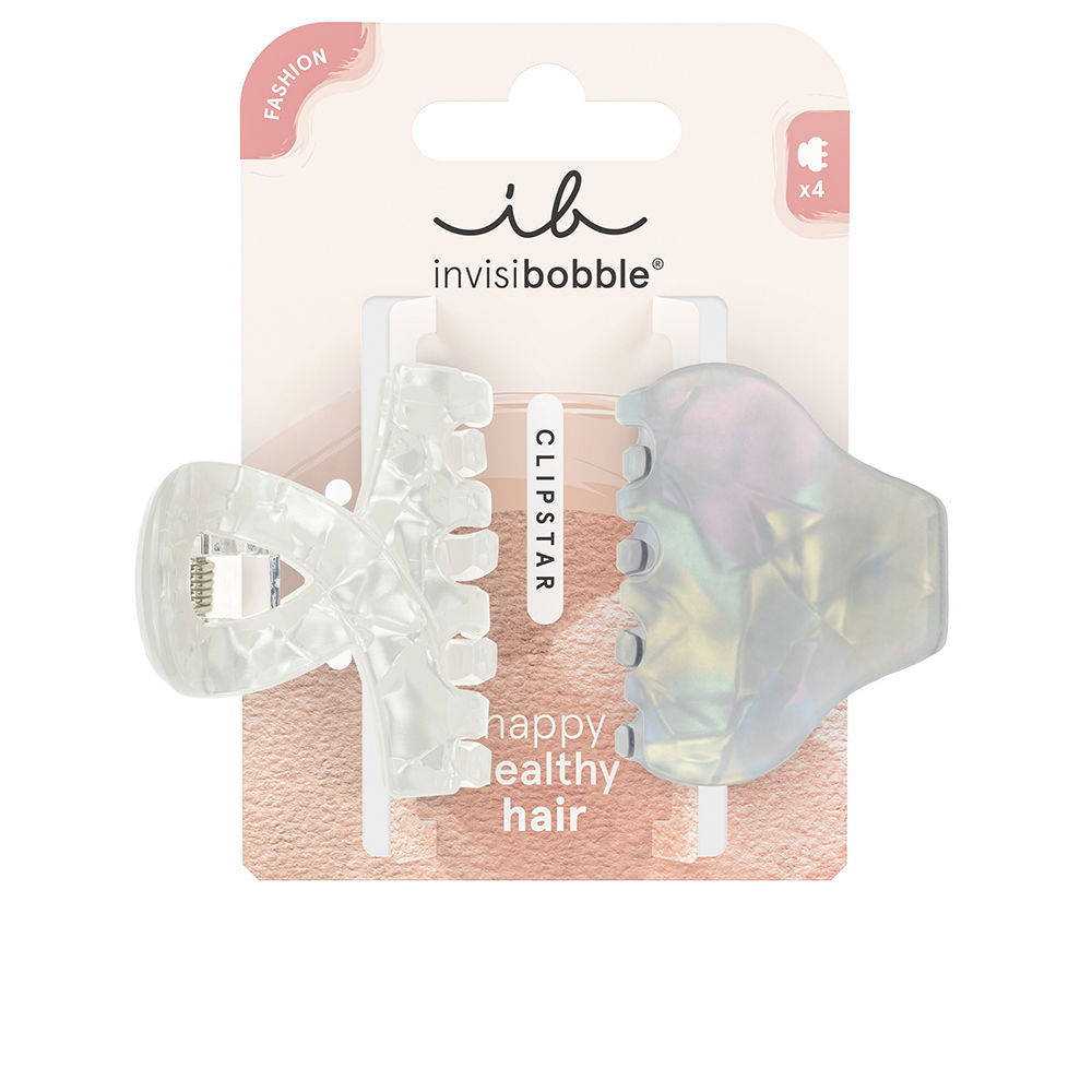 INVISIBOBBLE CLIPSTAR M #Pearly Frost 2 u