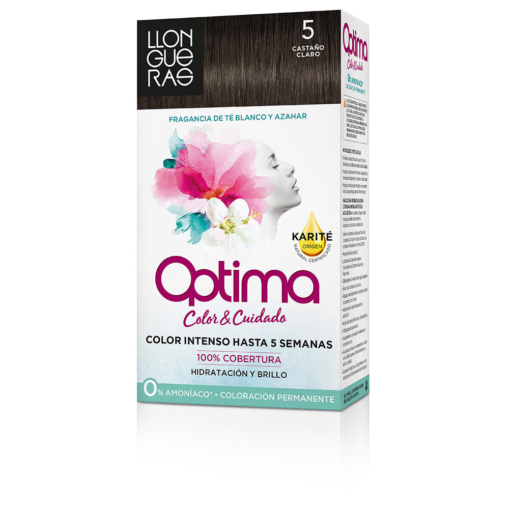 LLONGUERAS OPTIMA hair colour #5-light brown 1 u