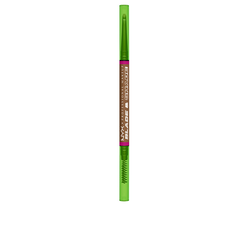 NYX PROFESSIONAL MAKE UP BLADE &amp; SHADE NANO eyebrow pencil #02-Blonde 1 unit