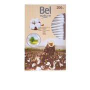 BEL NATURE ECOCERT bastoncillos cartón algodón orgánico 200 pz
