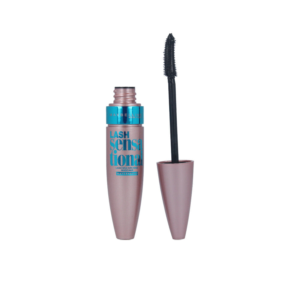 MAYBELLINE LASH SENSATIONAL waterproof mascara #black 9,5 ml