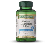 NATURE'S BOUNTY B-CALCIUM MAGNESIUM &amp; ZINC coated capsules 100 units
