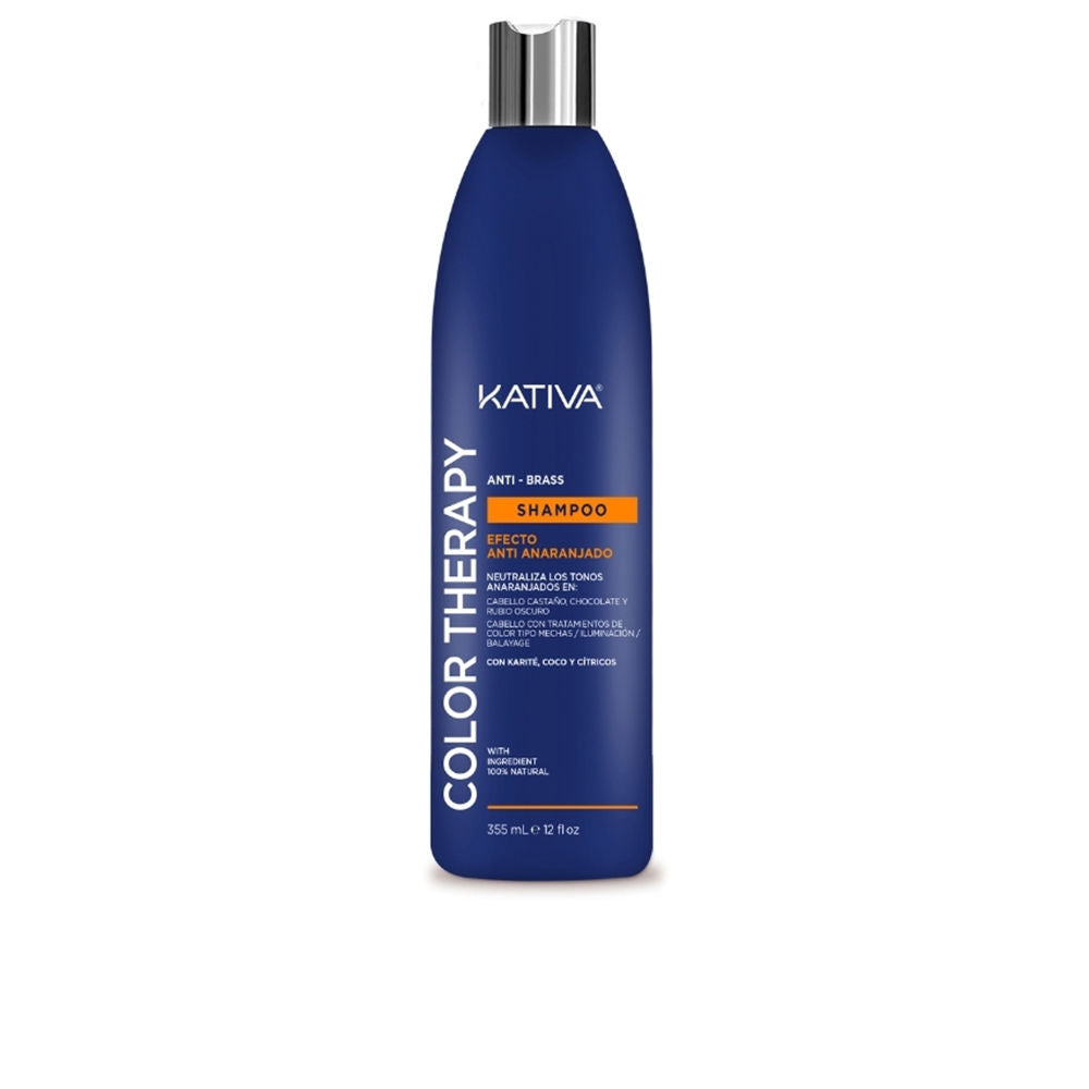 KATIVA COLOR THERAPY anti-orange effect shampoo 355 ml