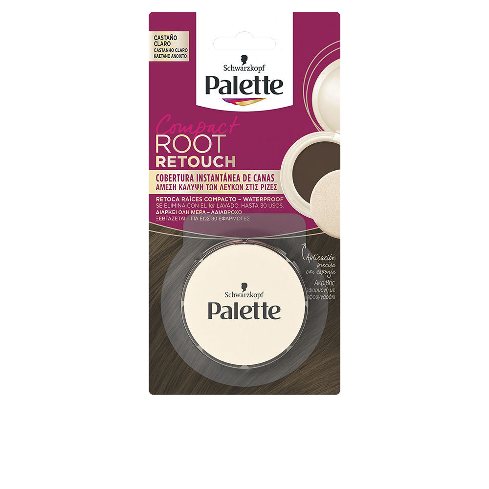 PALETTE ROOT RETOUCH COMPACT retouches roots #light brown 3 gr