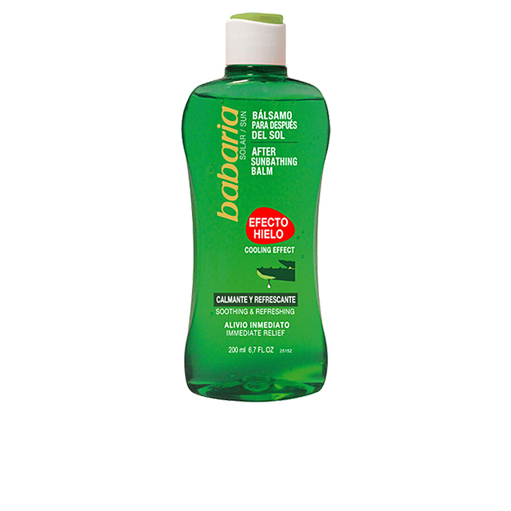 BABARIA SOLAR ALOE VERA AFTER SUN ice effect gel 200 ml