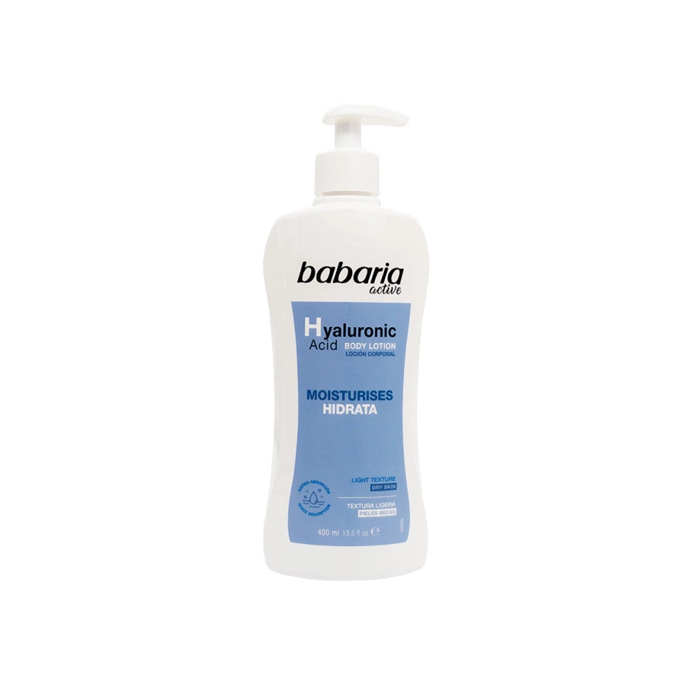 BABARIA HYALURONIC ACID loción corporal 400 ml