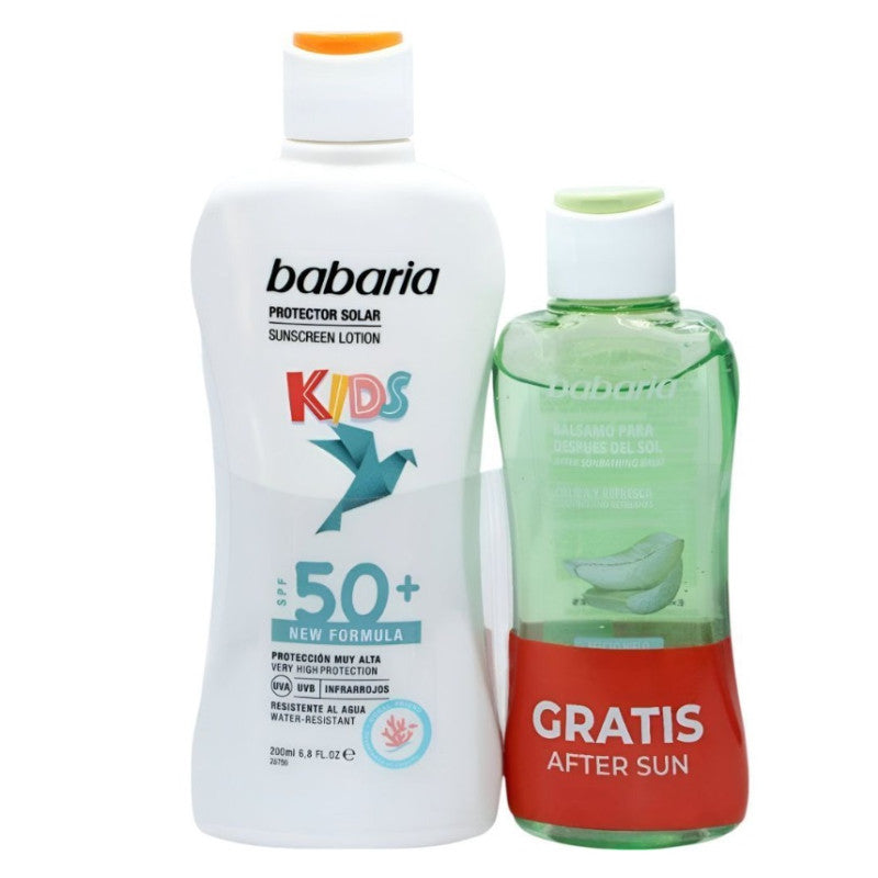 BABARIA CHILDREN'S SUNSCREEN SPF50+ 2-PACK