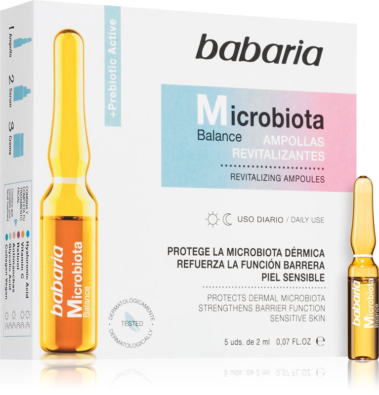BABARIA MICROBIOTA revitalizing ampoules 5 x 2 ml