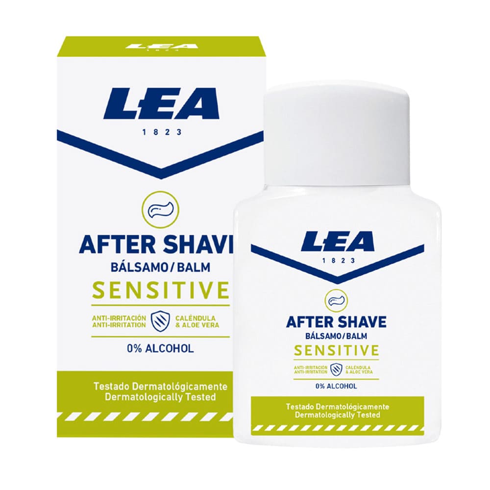 Baume après-rasage LEA SENSITIVE 0% alcool 125 ml