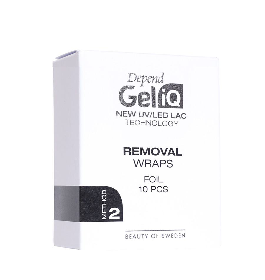BETER GEL IQ bandas para quitaesmaltes 10 u