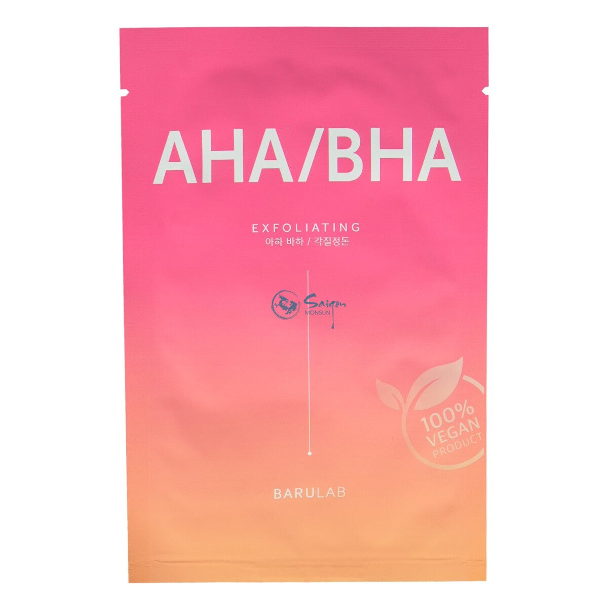 BARULAB THE CLEAN vegan mask exfoliating AHA/BHA 23 gr