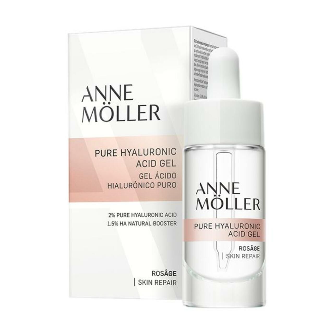 ANNE MÖLLER ROSÂGE gel concentrato di acido ialuronico puro 15 ml