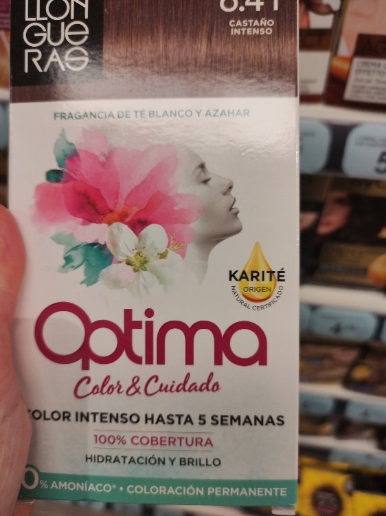 Coloration capillaire LLONGUERAS OPTIMA #6.41-bombón chocolat 1 unité